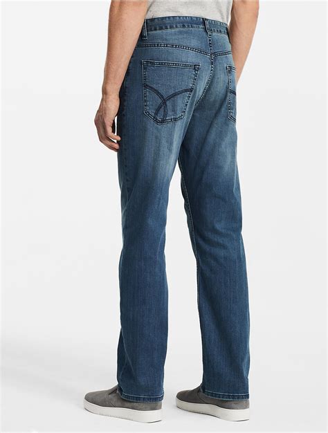 calvin klein relaxed straight jeans